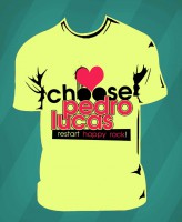 Camiseta Oficial "CHOOSE PEDRO LUCAS"